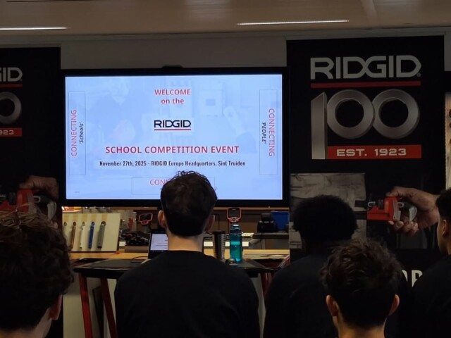 Knappe prestatie van onze 5de en 6de jaar Sanitair & Verwarming en Koel- & Warmtetechnieken!
Vorige donderdag namen ze bij RIDGID in Sint-Truiden deel aan een spannende praktijkcompetitie.
Met focus, teamwork en echte vakmanschap-skills gingen ze tot het uiterste. Trots op hun inzet en enthousiasme! 💪🔥

#SanitairEnVerwarming #RIDGID #SintTruiden #vakmanschap #techniektoppers #koelenwarmtetechnieken #secundaironderwijslimburg #tisj #warmeschool