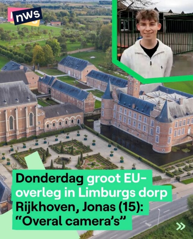 Onze leerling Jonas werd gevraagd om in het kort zijn belevenis van de Europese top in ons Limburgs dorp Rijkhoven te verwoorden. TISJ’er in de kijker  📺 #tisj #warmeschool #secundaironderwijslimburg #nwsnwsnws #vrtnws