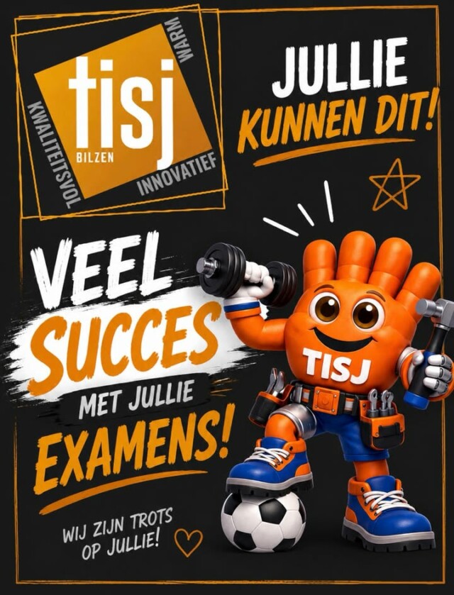 📚✏️ EXAMENTIJD! ✏️📚

Een periode van hard werken, doorzetten en geloven in jezelf. 💪

Onthoud: je hoeft niet perfect te zijn. Doe je best, vertrouw op wat je geleerd hebt en geef niet op als iets moeilijk lijkt. Elke inspanning telt!

Namens het hele TISJ-team wensen we jullie heel veel succes. Wij geloven in jullie en zijn trots op alles wat jullie al bereikt hebben. 🍀

Jullie kunnen dit! 🚀

#TISJ #Examens #Succes #JullieKunnenDit #TrotsOpOnzeLeerlingen VeelSucces TISJBilzen